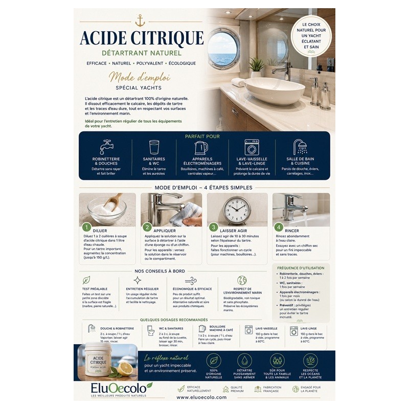 Acide Citrique Anhydre