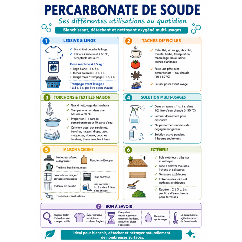 percarbonate de sodium