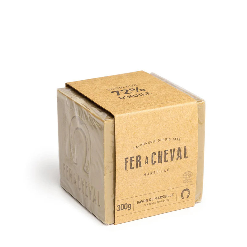 Savon de Marseille (Cube Olive vert) Fer à Cheval